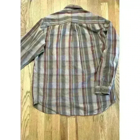 Consensus Sportswear Button Up Shirt Mens XLT Plaid Long Sleeve Big & Tall - Picture 2 of 4